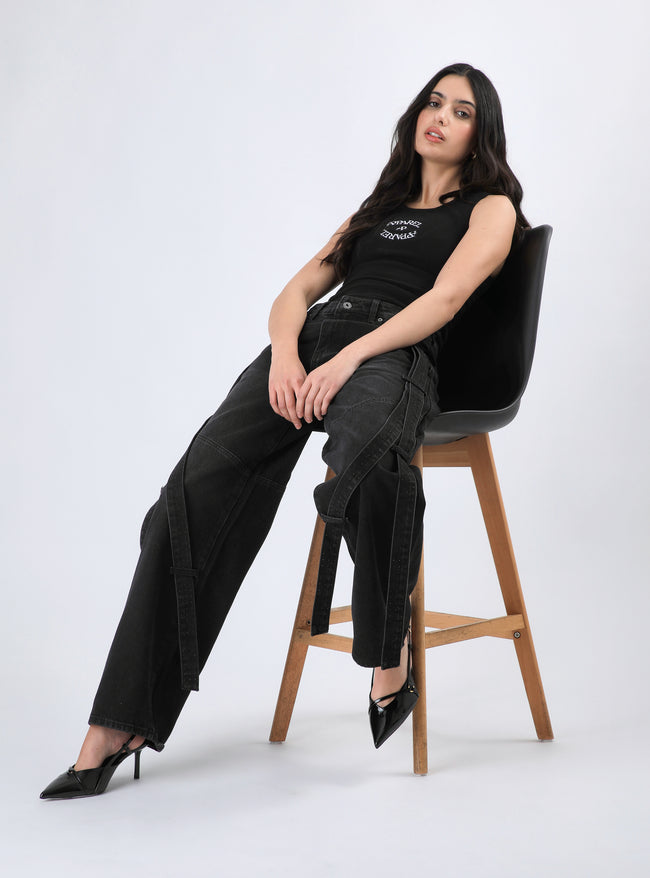 Pantalón Diamond Pants Color Negro