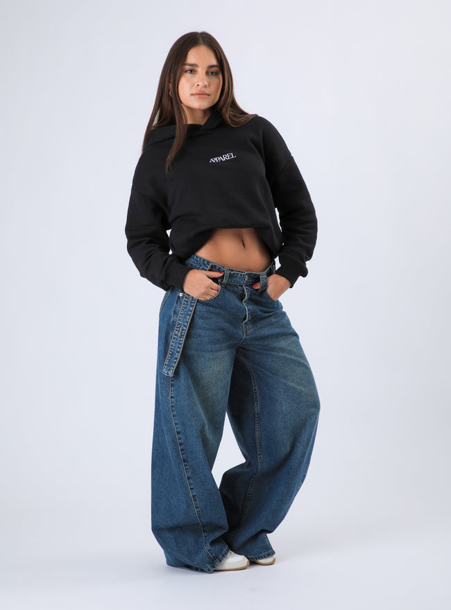 Pantalón Tokyo Belt Jeans Color Azul