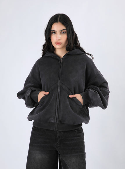 Polerón Musa Wings Hoodie Color Negro