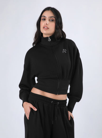 Polerón Rosalia Hoodie Color Negro
