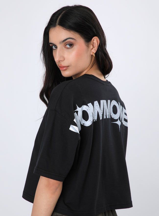 Polera Paris Boxy Color Negro