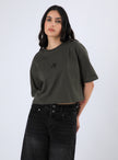 Polera Paris Boxy Color Verde